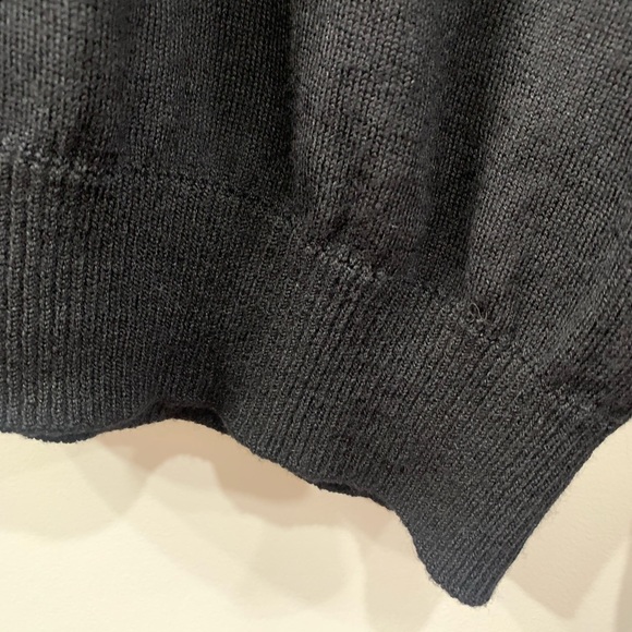 Nike Golf V-neck Pullover  Sweater Wool Blend Black XL - Picture 7 of 11